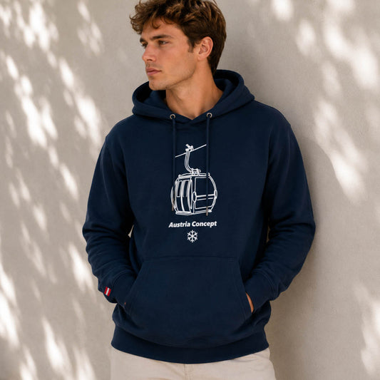 Hoodie gondel navy
