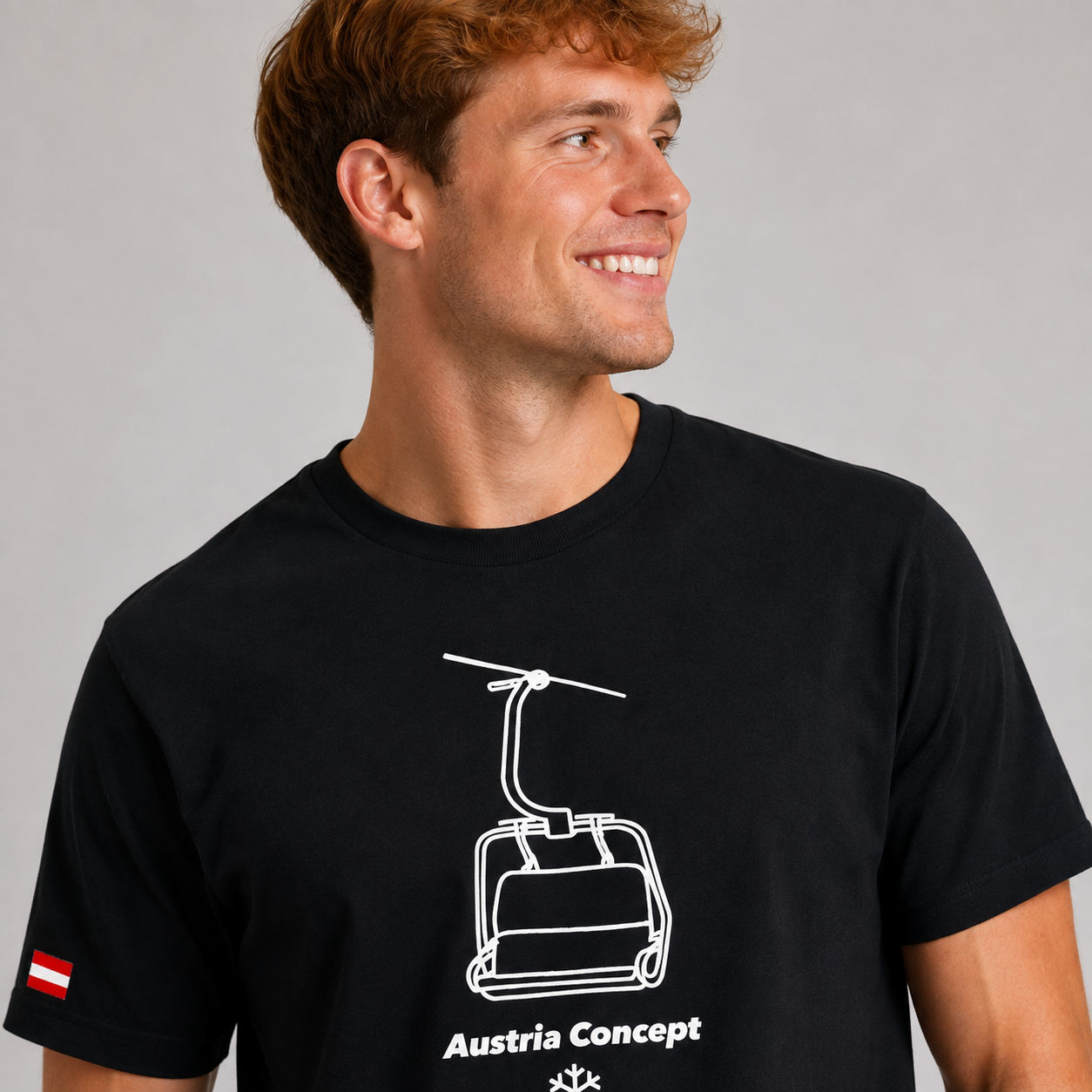 T-Shirt chairlift black