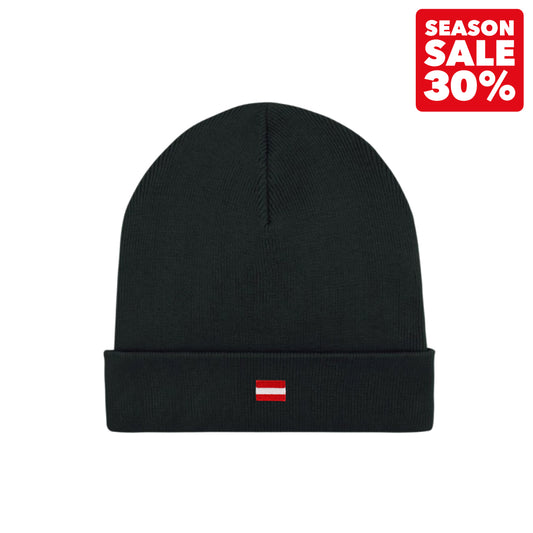 Rib Beanie Black