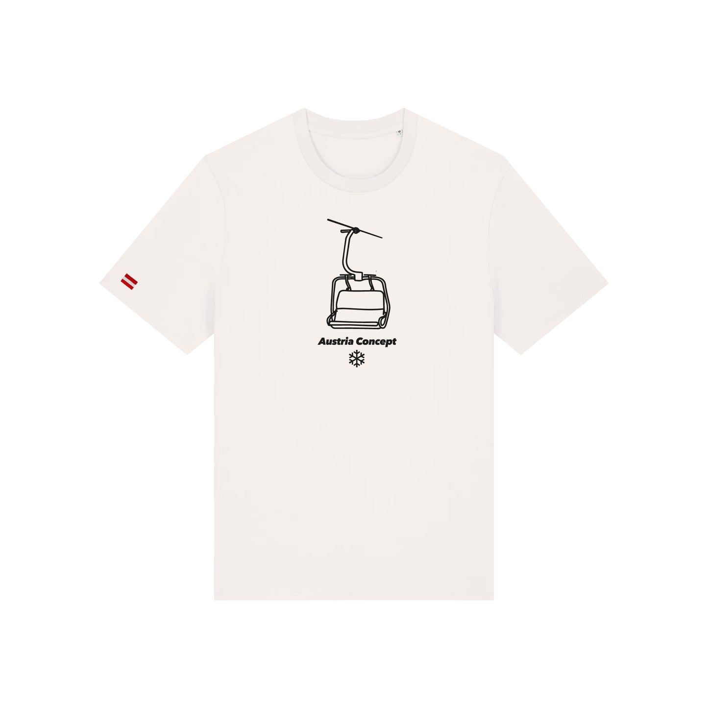 T-Shirt chairlift white