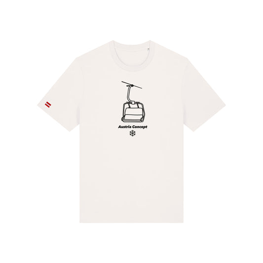 T-Shirt chairlift white