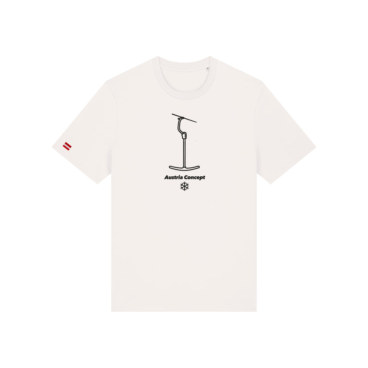 T-Shirt T-bar white