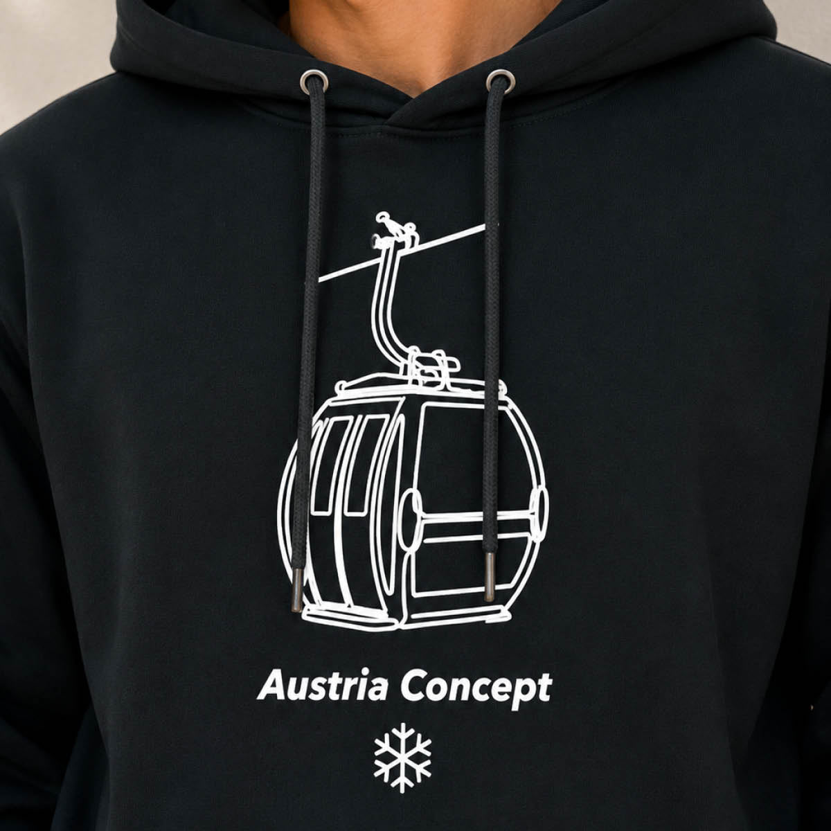 Hoodie gondel black
