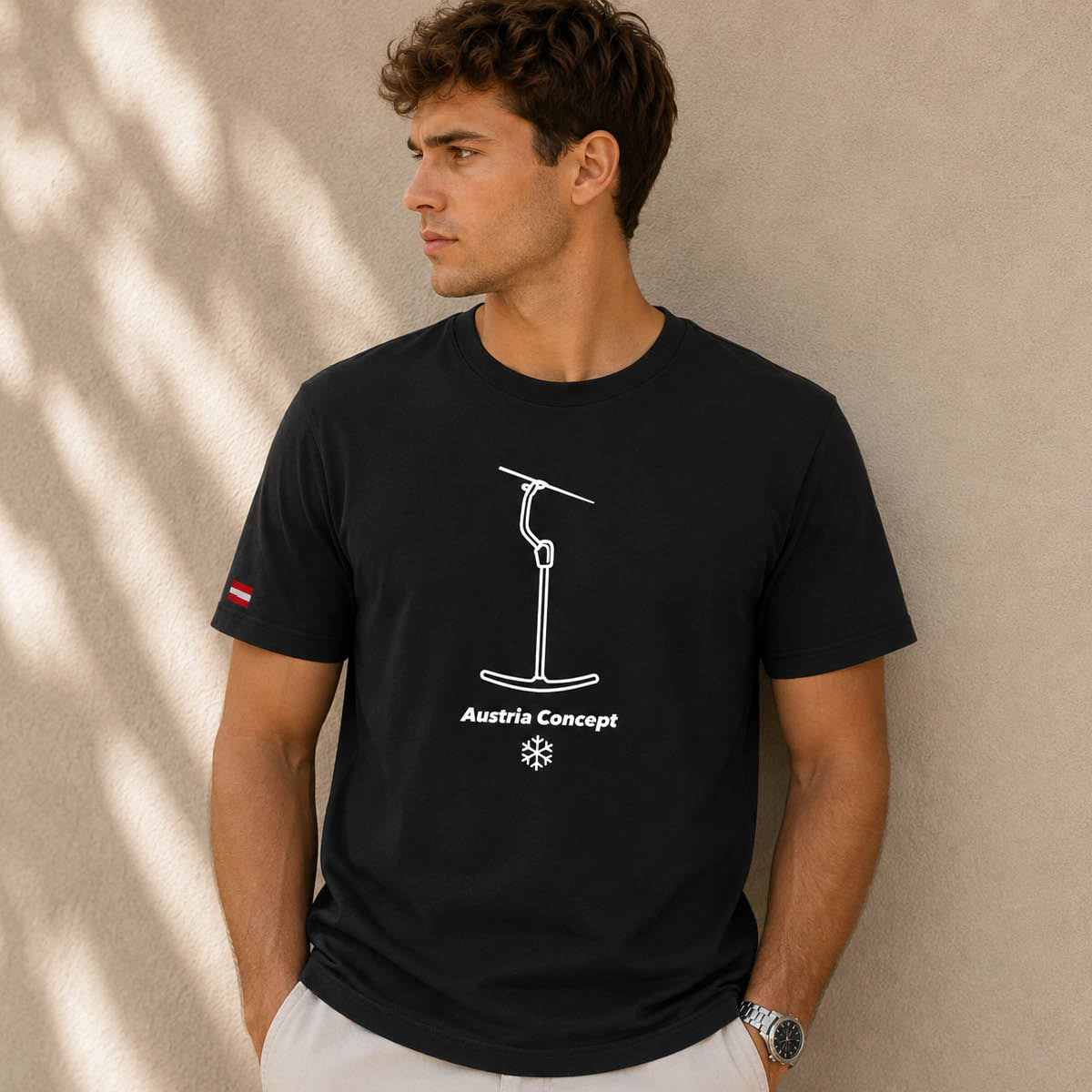 T-Shirt T-bar black